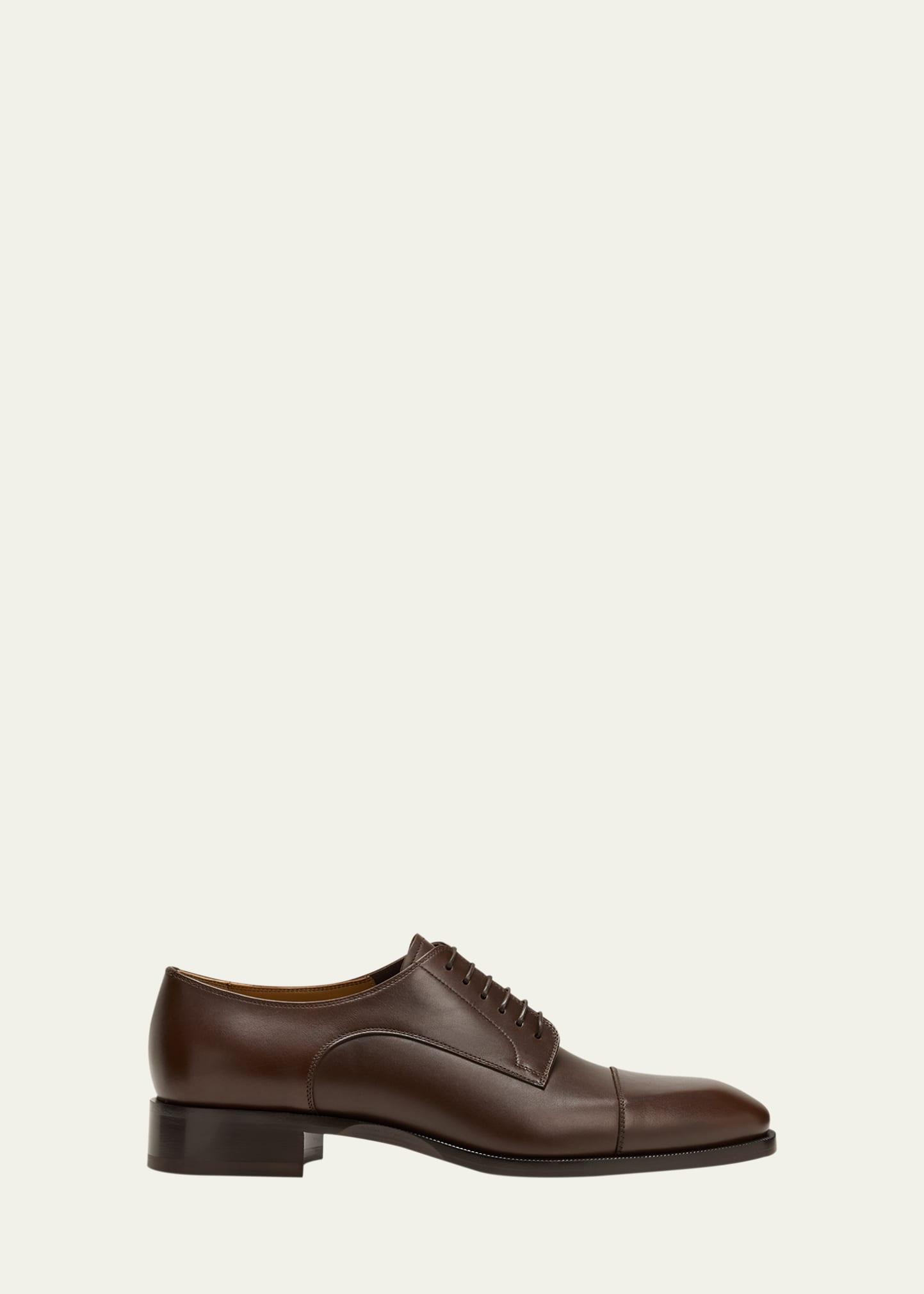 Men's Edgar Leather Oxford Derby Shoes with Shoe Tree Product Image