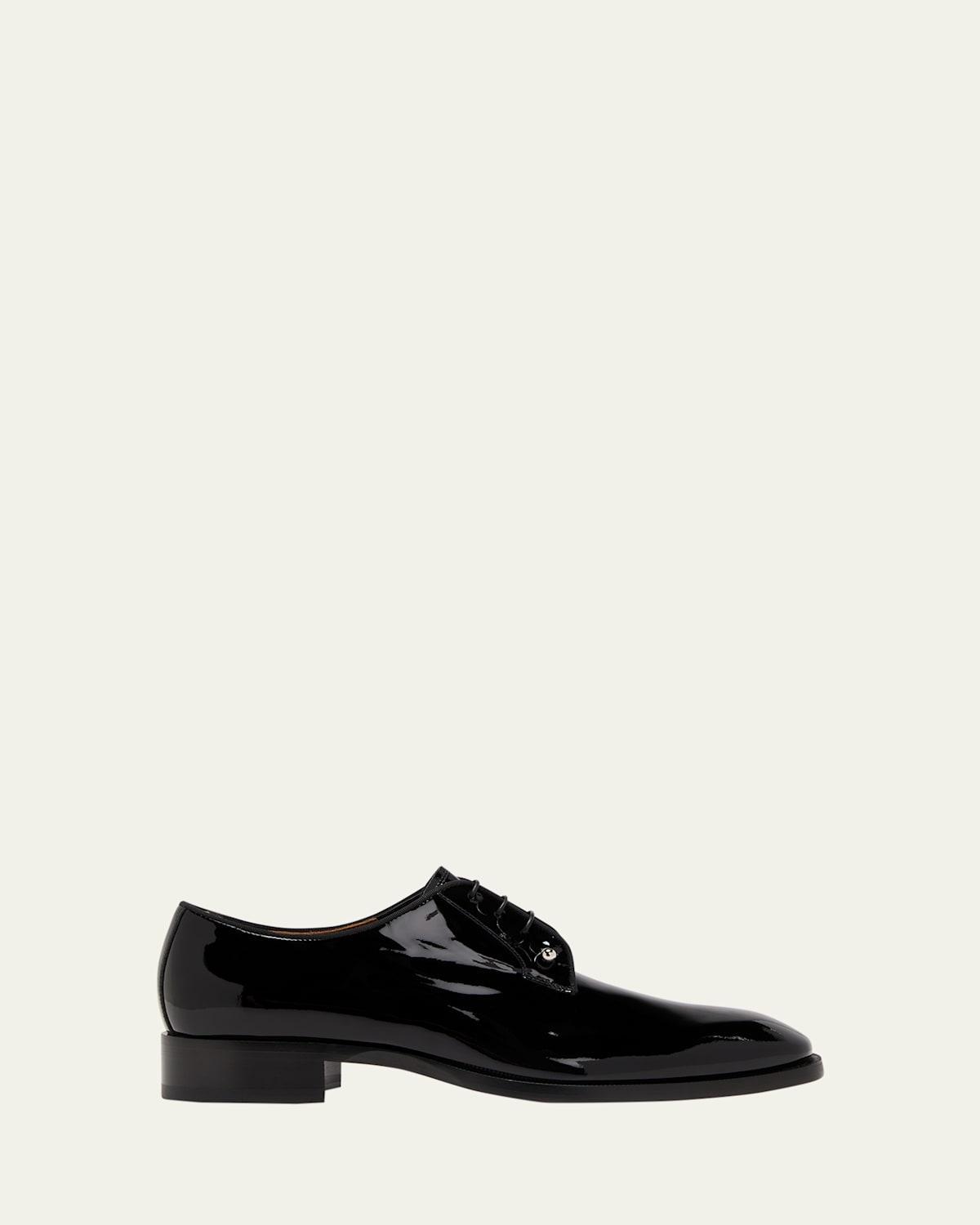 Mens Chambeliss Patent Leather Derby Shoes Product Image