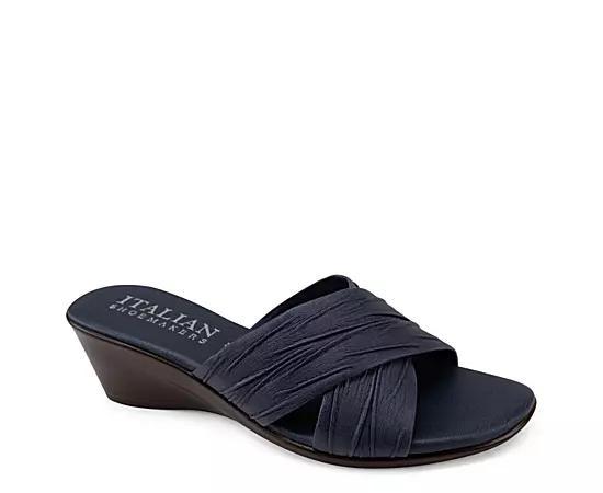 Italian Shoemakers Womens Kenny Wedge Sandal Product Image