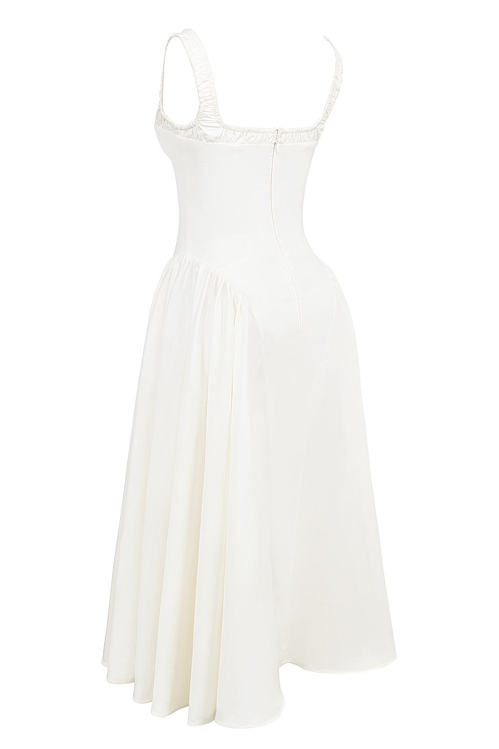 Dorothy  white cotton midi sundress Product Image