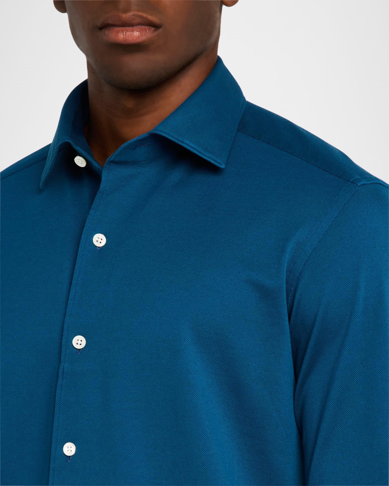 Men's Cotton Jersey Sport Shirt Product Image