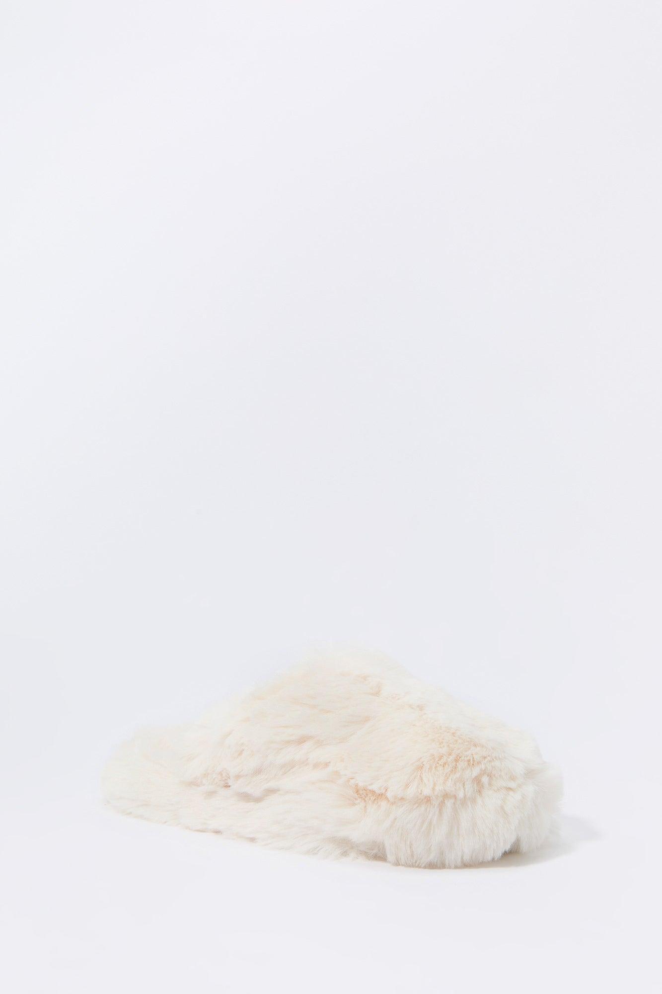 Faux Fur Slippers Female Product Image