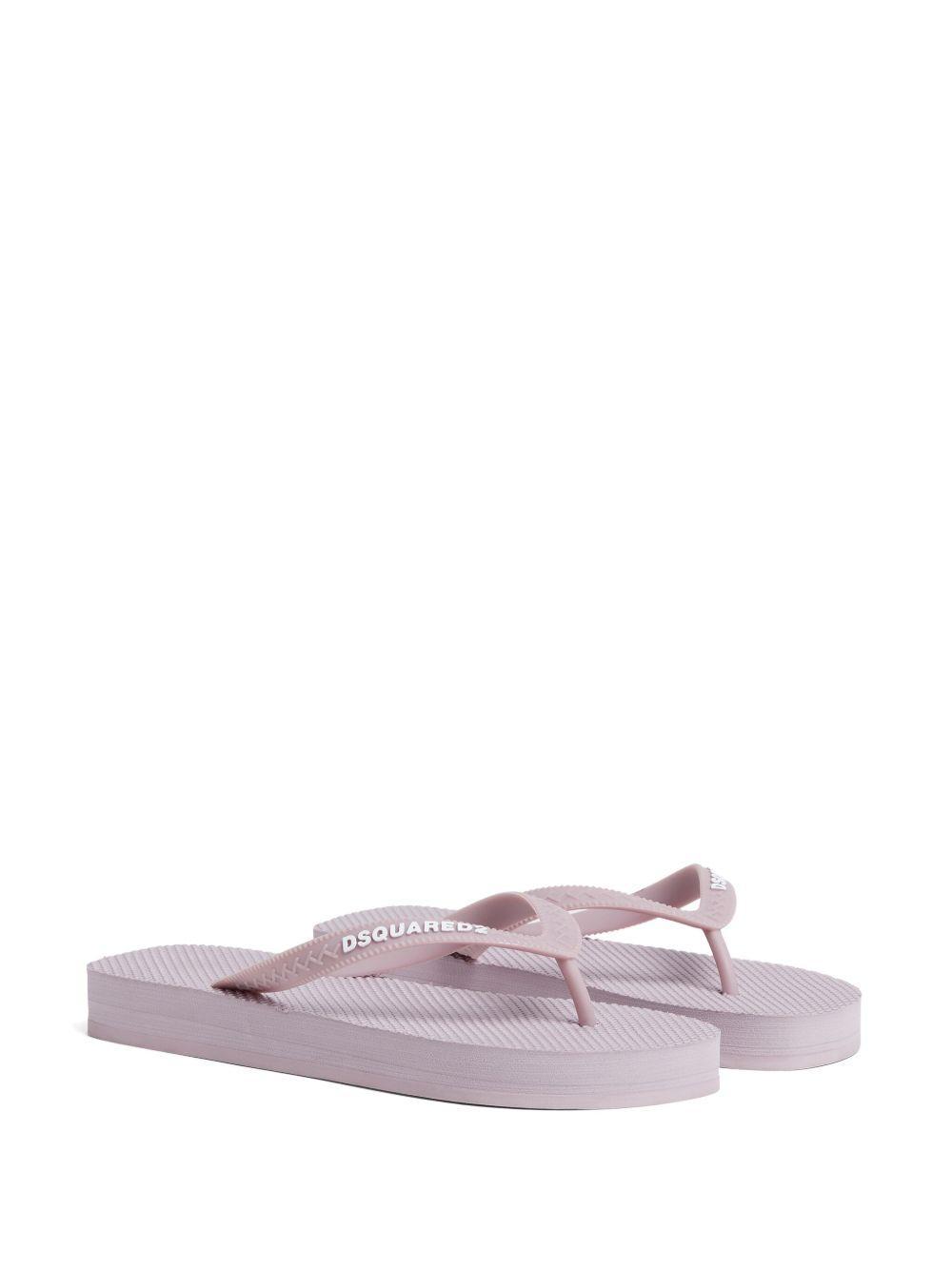 logo-strap flip flops Product Image