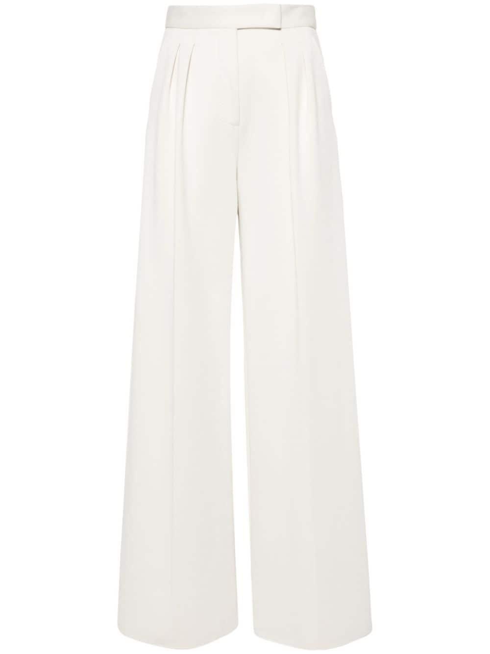 MAX MARA Weite Hose Zinnia Aus Jersey In Vanilla Product Image