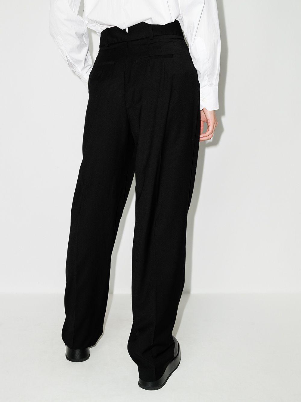 Gelso high-waisted darted trousers Product Image