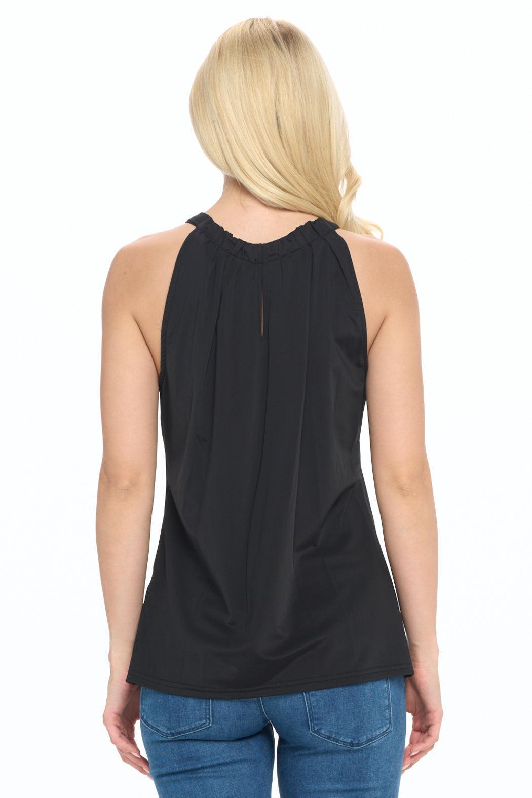 Black Keyhole Top Product Image