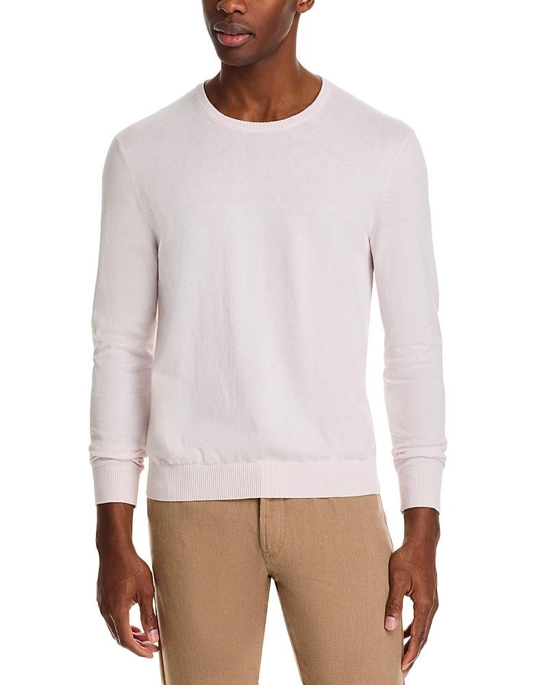 The Mens Store at Bloomingdales Cotton Cashmere Crewneck Sweater - Exclusive Product Image