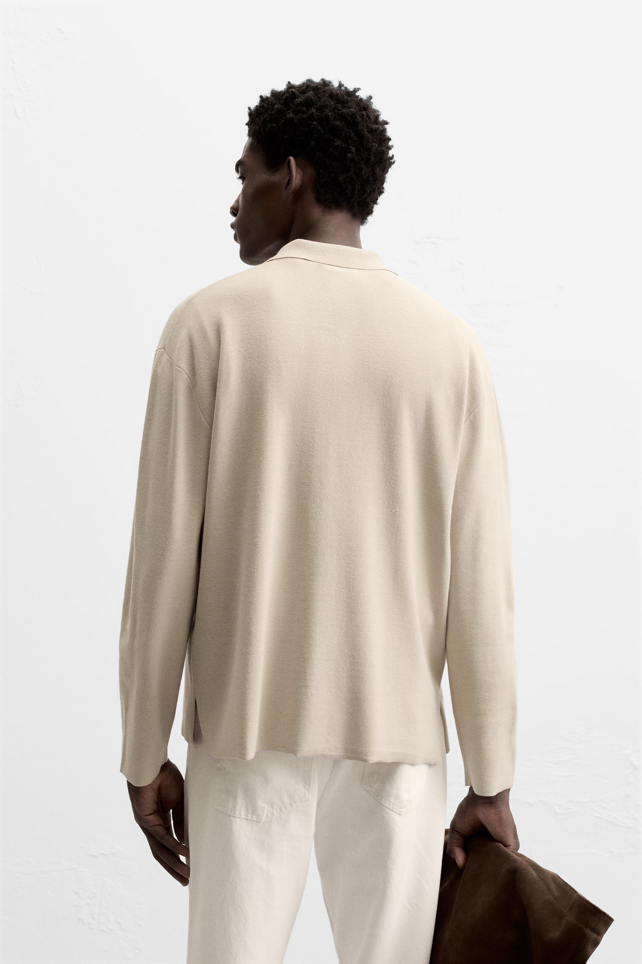 VISCOSE BLEND KNIT SHIRT Product Image