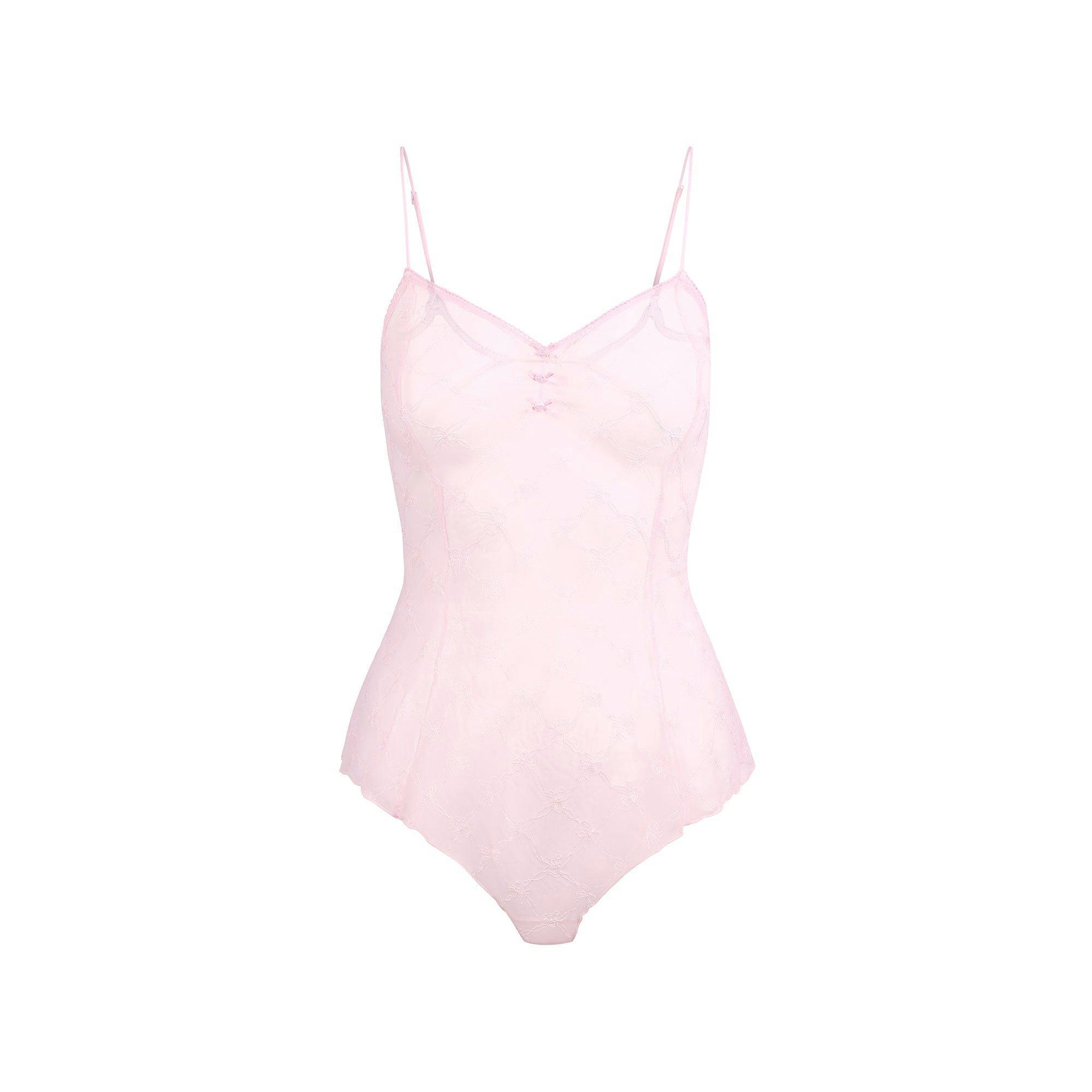 SPRING INTIMATES TEDDY | CHERRY BLOSSOM BOW TULLE Product Image