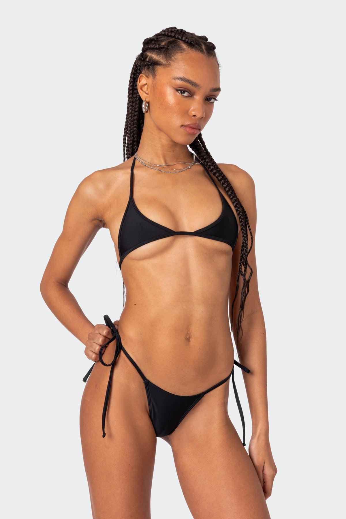 Elora Micro String Bikini Bottom Product Image