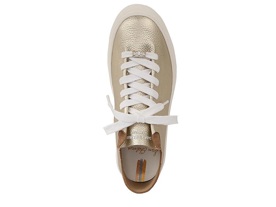 Sam Edelman Poppy Lace-Up Sneaker Camel Product Image