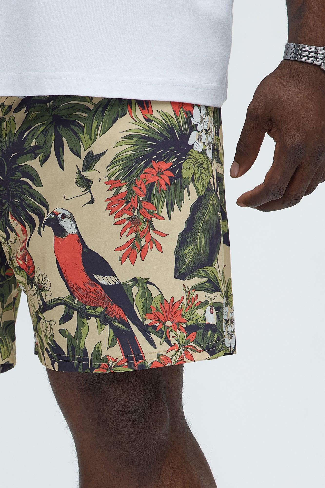 Rio Printed Swim Classic Trunk - Multi Color Product Image