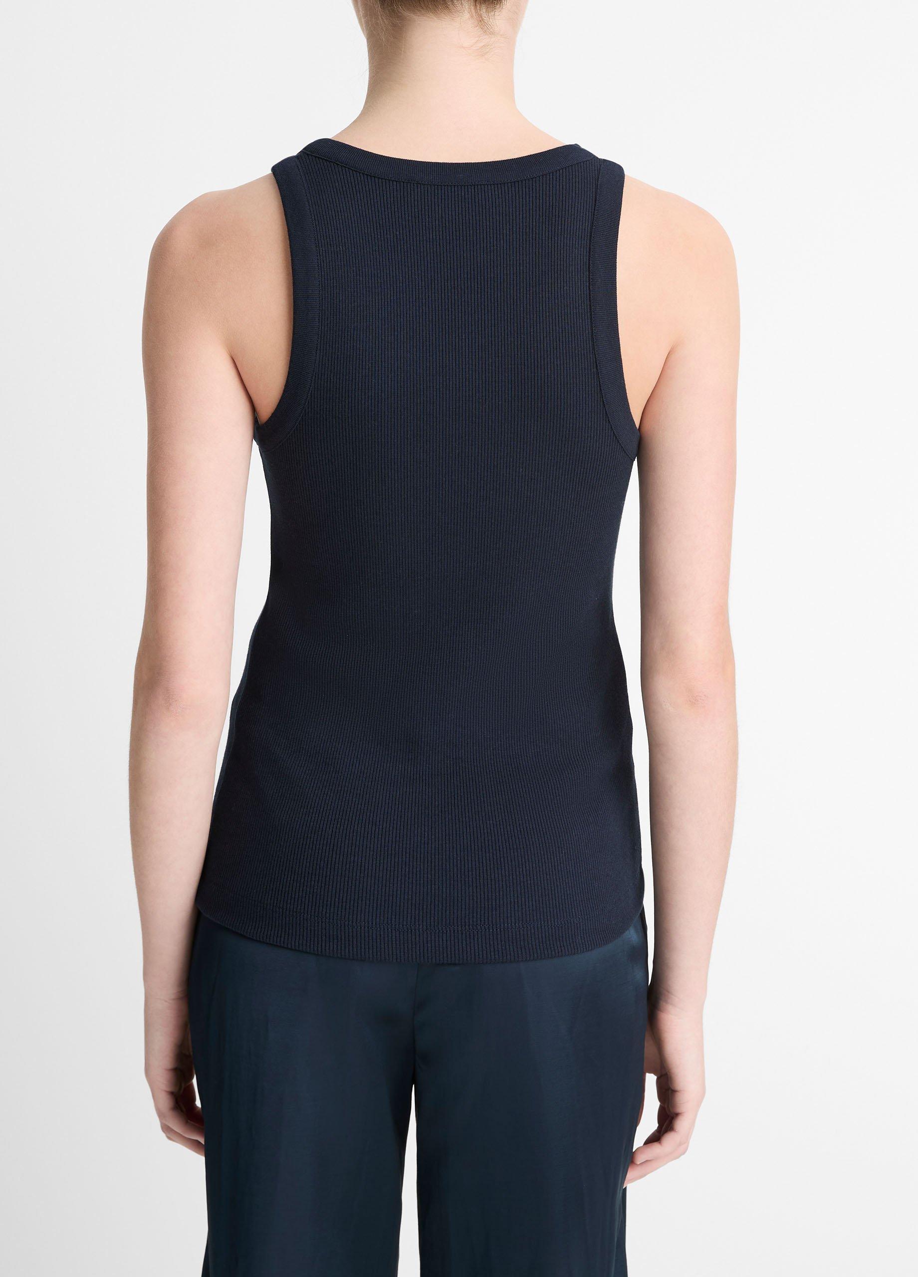 Ribbed Scoop-Neck Tank Product Image