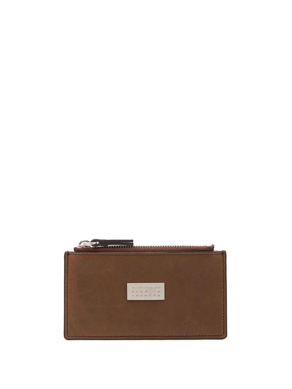 MM6 MAISON MARGIELA Numeric Bifold Wallet In Brown Product Image