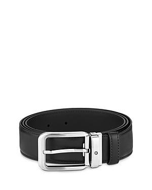 Mens Pin Buckle Cut-to-Size Leather Belt Product Image