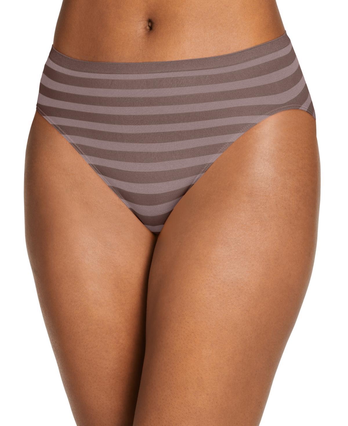 Jockey® Matte & Shine Seamfree® Hi Cut Panty - 1306 Product Image