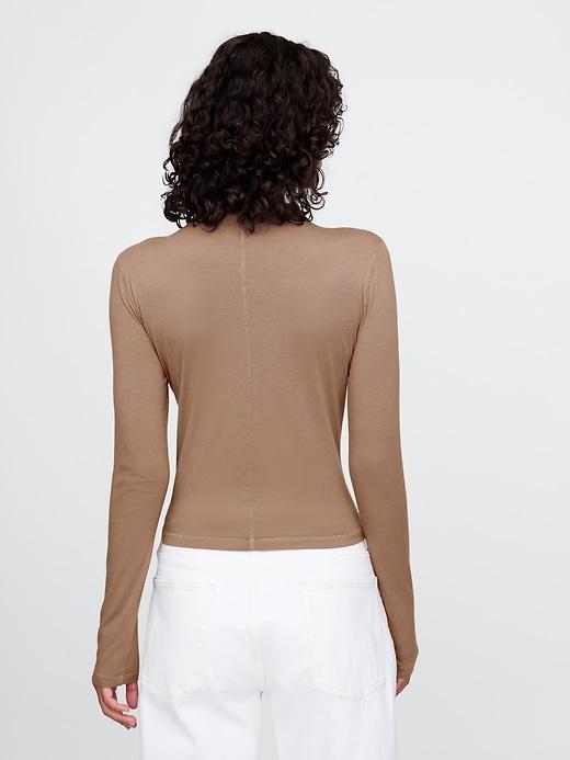 Featherweight Cropped Turtleneck Product Image