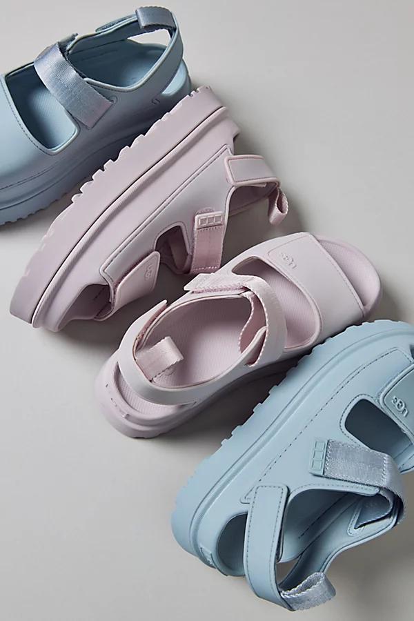 Womens Goldenglow Platform Sandals Product Image