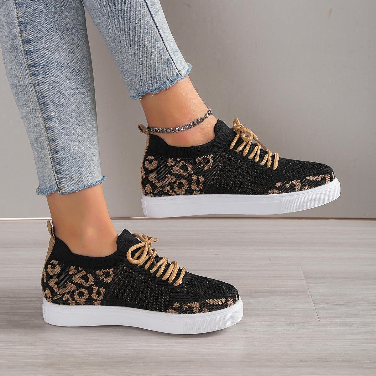 Leopard Sneakers Product Image