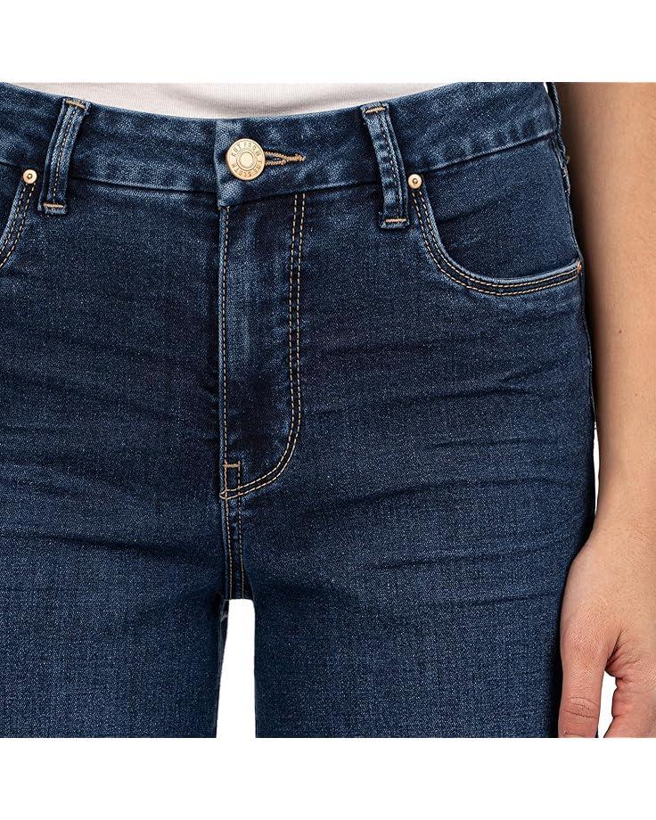 Meg High Rise Fab Ab Wide Leg Raw Hem-Long Inseam Product Image