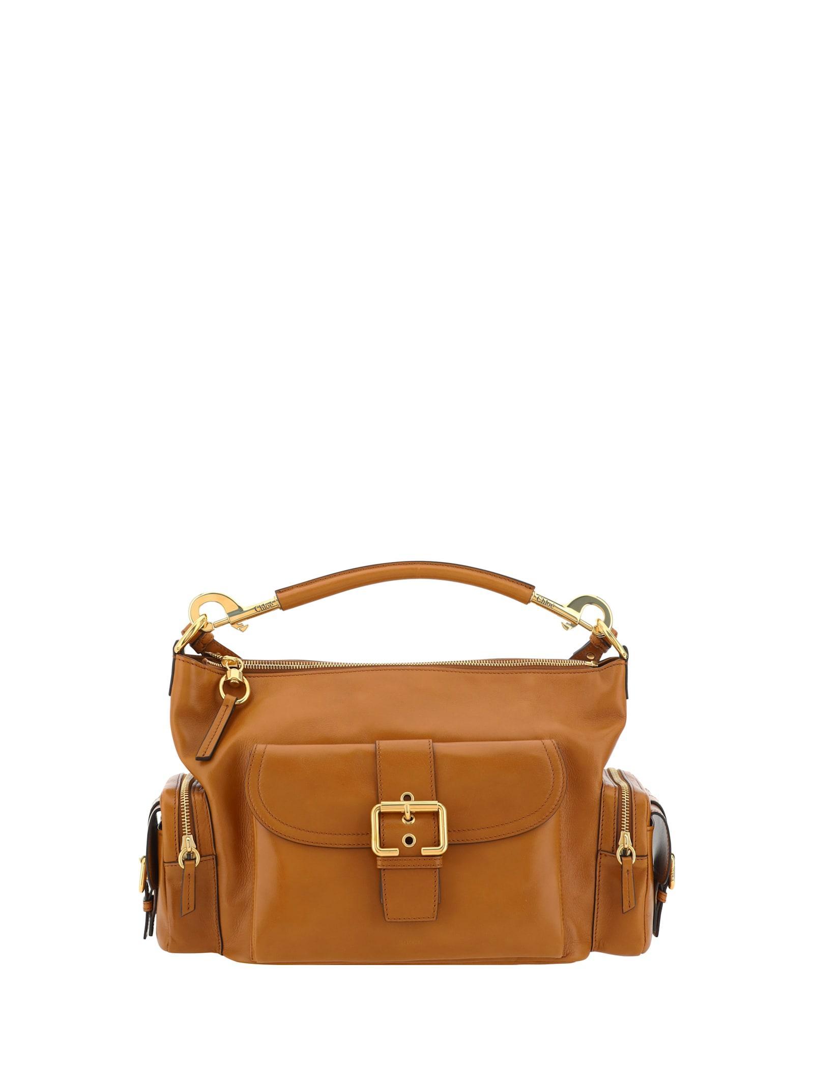 CHLOÉ Borsa A Mano Camera In Brown Product Image