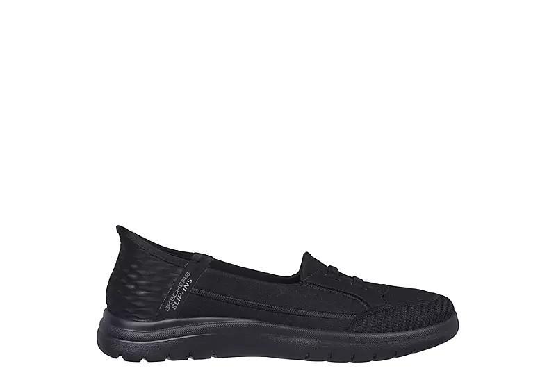 Skechers Hands Free Slip-ins™ On-the-GO® Flex Top Notch Women's Shoes, Size: 6, Black Product Image