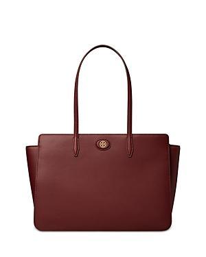 Tory Burch Robinson Pebbled Leather Medium Tote Product Image