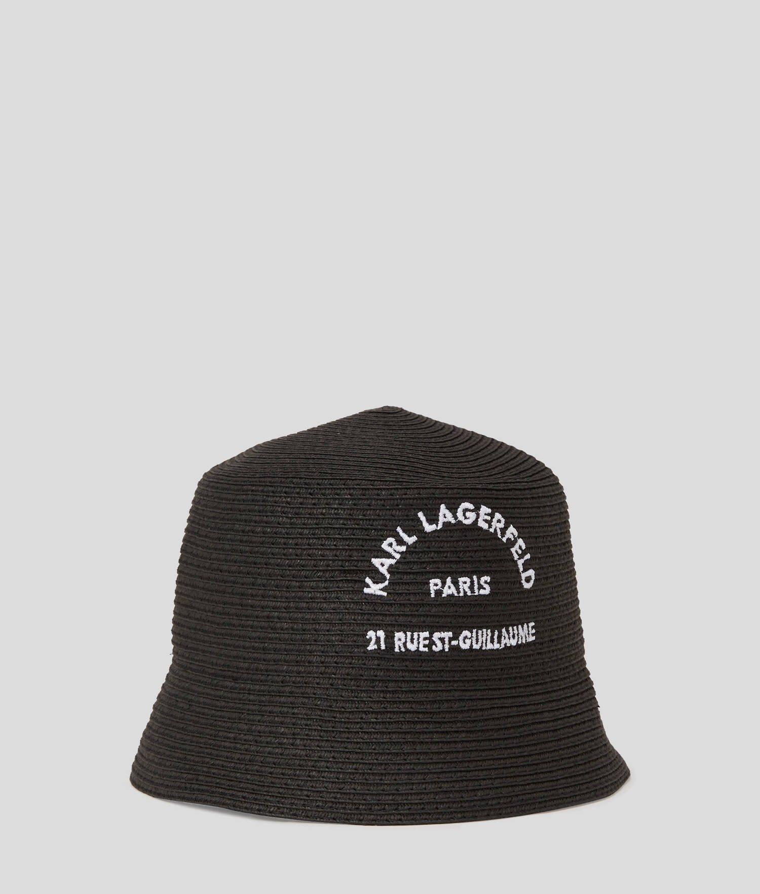 RUE ST-GUILLAUME STRAW BUCKET HAT Product Image