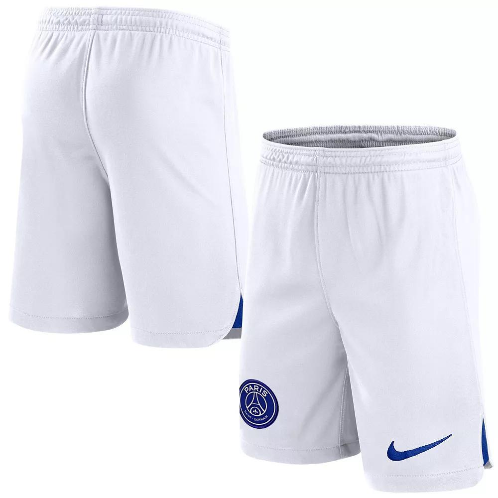 Men's Nike White Paris Saint-Germain Third Performance Stadium Shorts, Size: Large, Psg White Product Image