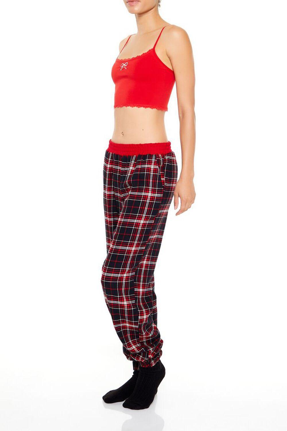 Plaid Flannel Pajama Shorts | Forever 21 Product Image