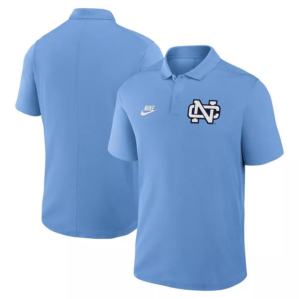 Men's Nike Carolina Blue North Carolina Tar Heels Primetime Victory Legacy Vault Logo Performance Polo,  Product Image