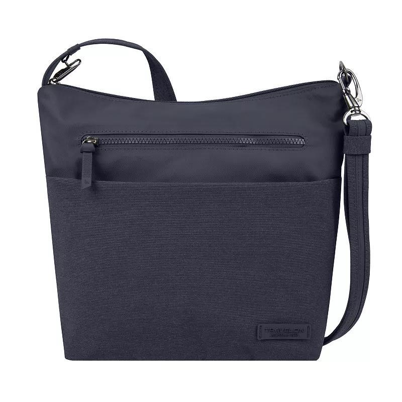 TRAVELON Anti-Theft Metro Crossbody, Navy Grey Product Image