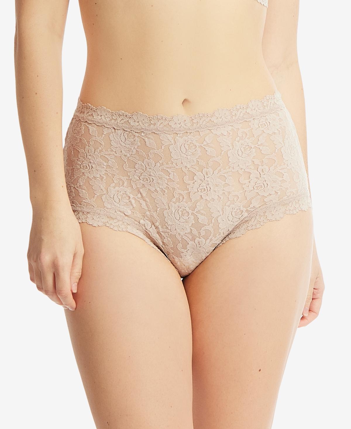 Hanky Panky Signature Lace High Rise Boy Shorts Chai XS Product Image