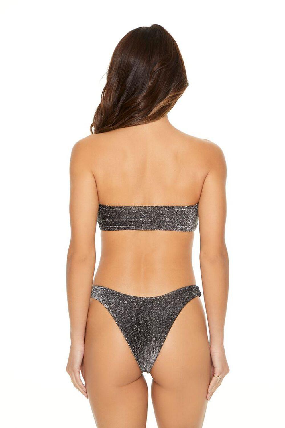 Shimmer Brazilian Bikini Bottoms | Forever 21 Product Image