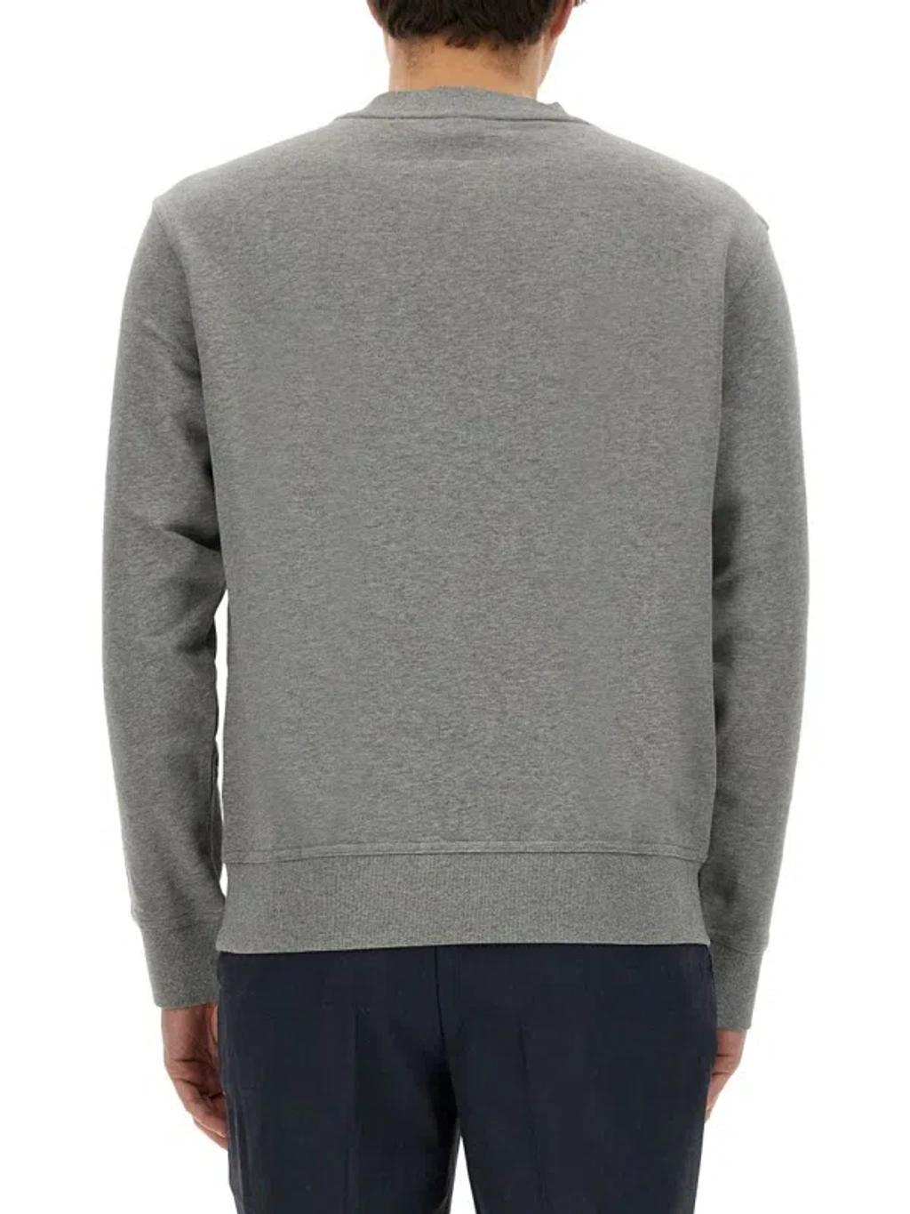 HUGO BOSS Sweatshirt With Logo In Grey Product Image