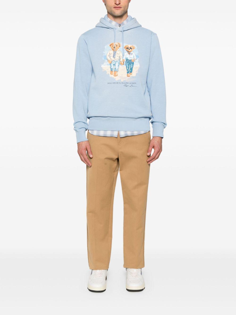 Polo Bear-motif hoodie Product Image