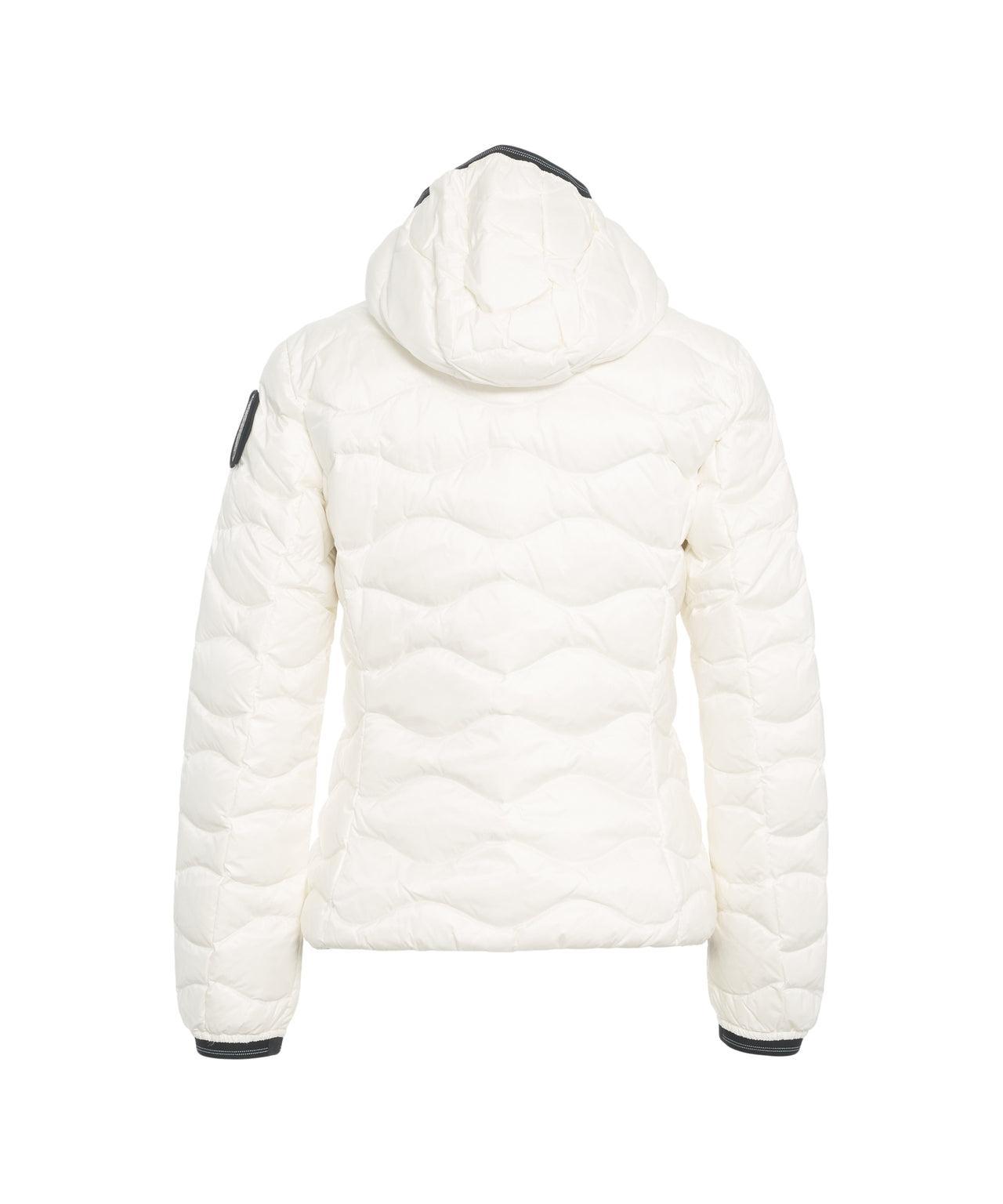Down jacket with wavy quilting Product Image