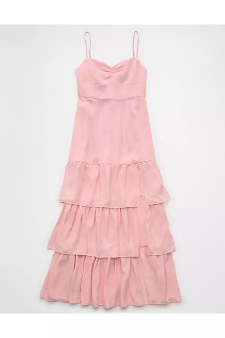 AE Drop Waist Tiered Maxi Dress Women's Product Image