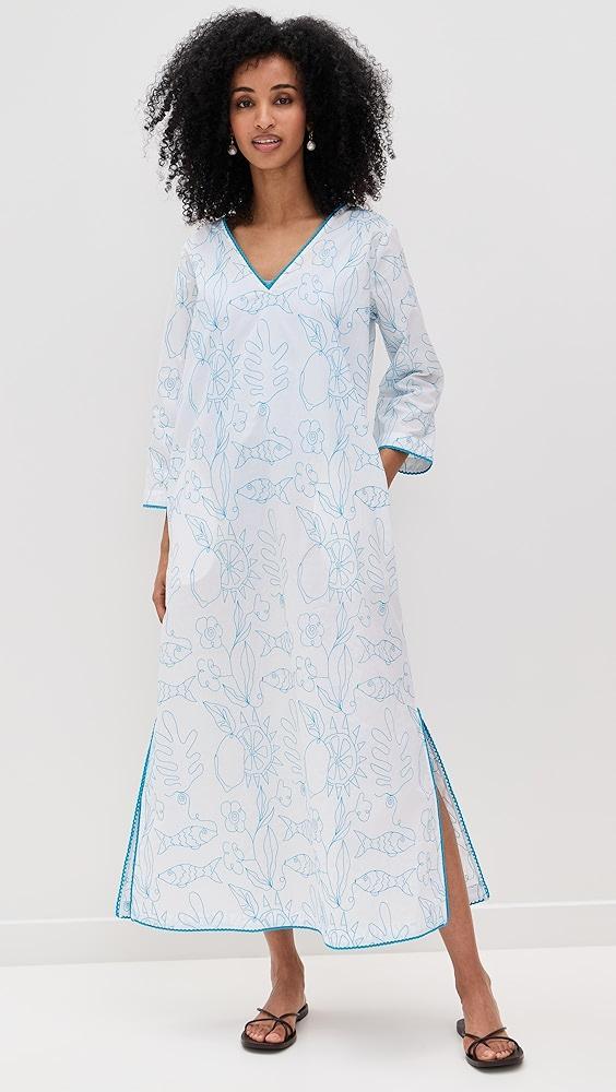 Lingua Franca Petra Caftan | Shopbop Product Image