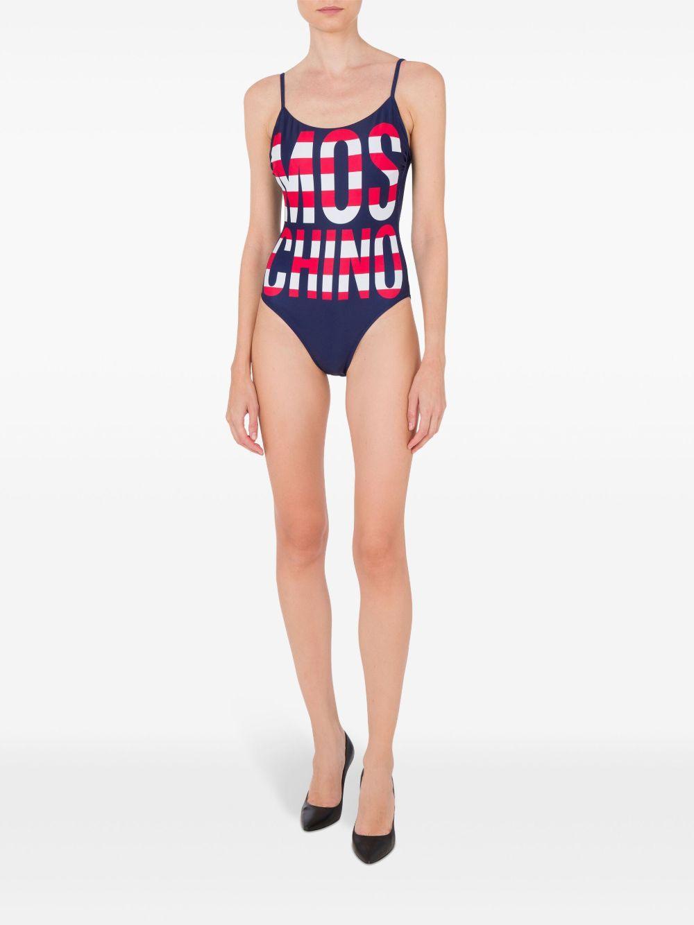 logo-print swimsuit Product Image