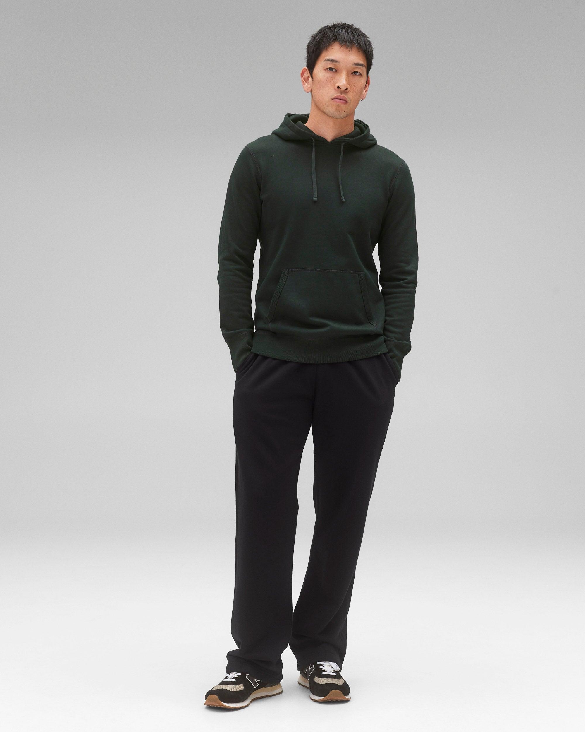Midweight Terry Slim Hoodie Male Product Image