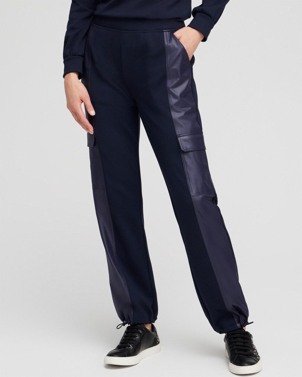 Poplin Cropped Pants Product Image