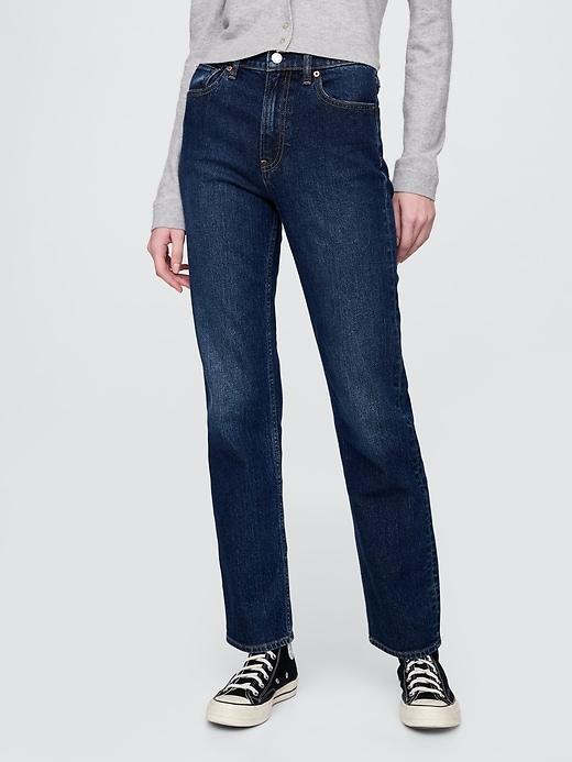 High Rise '90s Straight Jeans Product Image