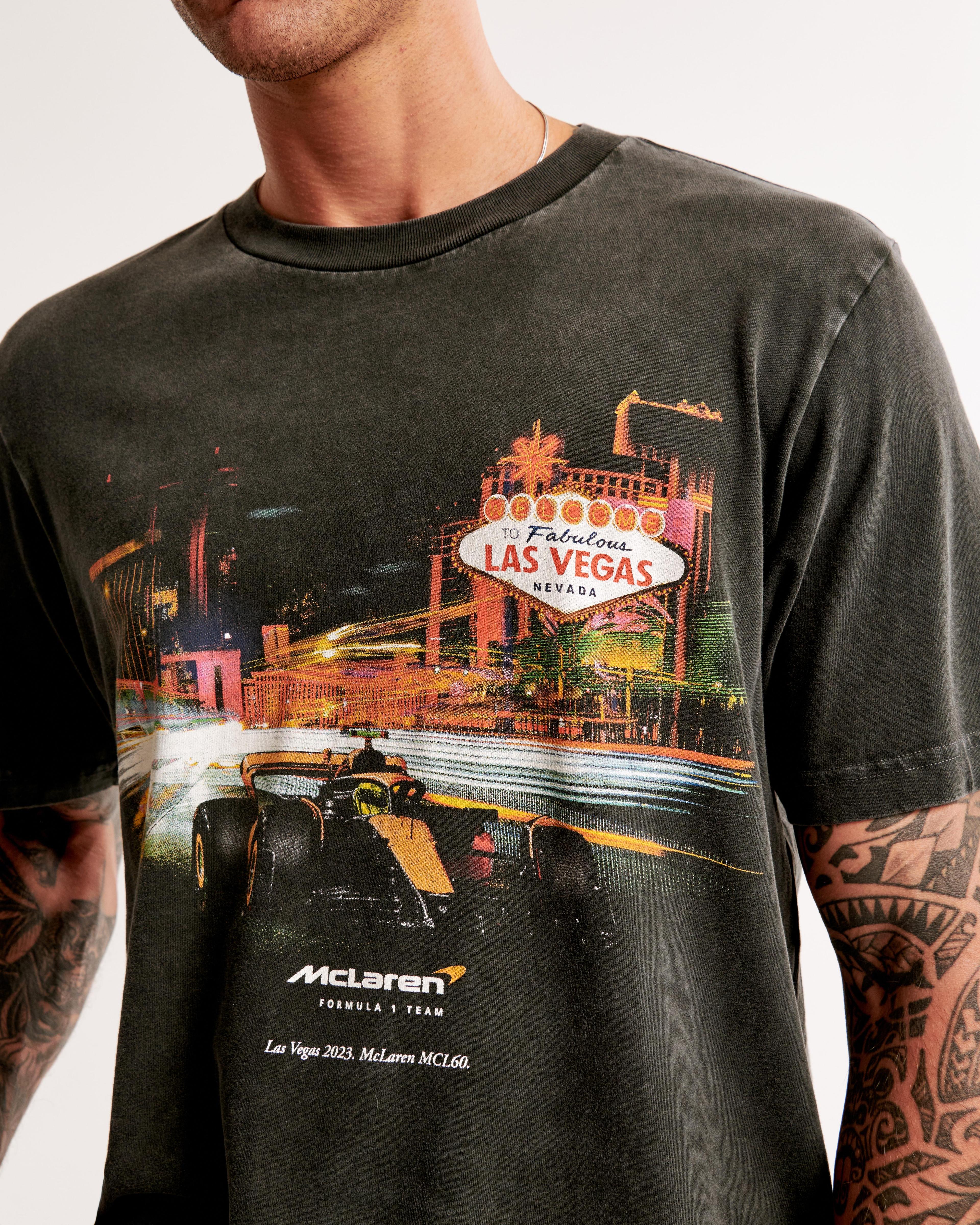 Oracle Red Bull Racing Vintage-Inspired Graphic Tee Product Image