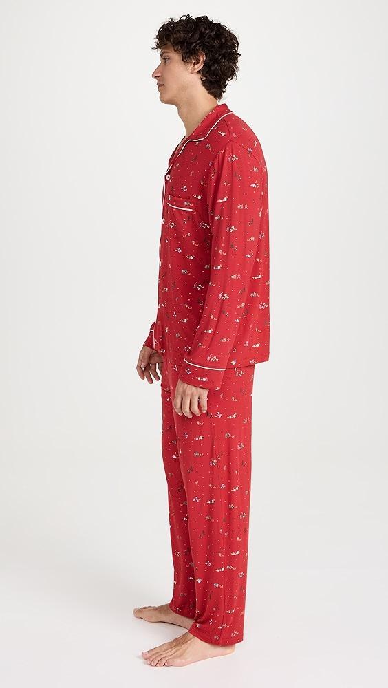 Eberjey William Printed Long PJ Set | Shopbop Product Image