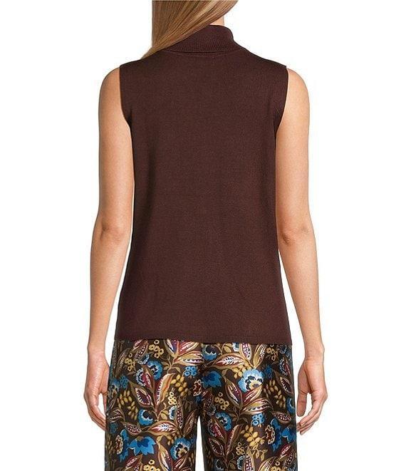 Preston & York Bailey Sleeveless Turtleneck Sweater Product Image