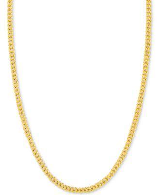 24 Franco Chain Necklace in 14k Gold Product Image