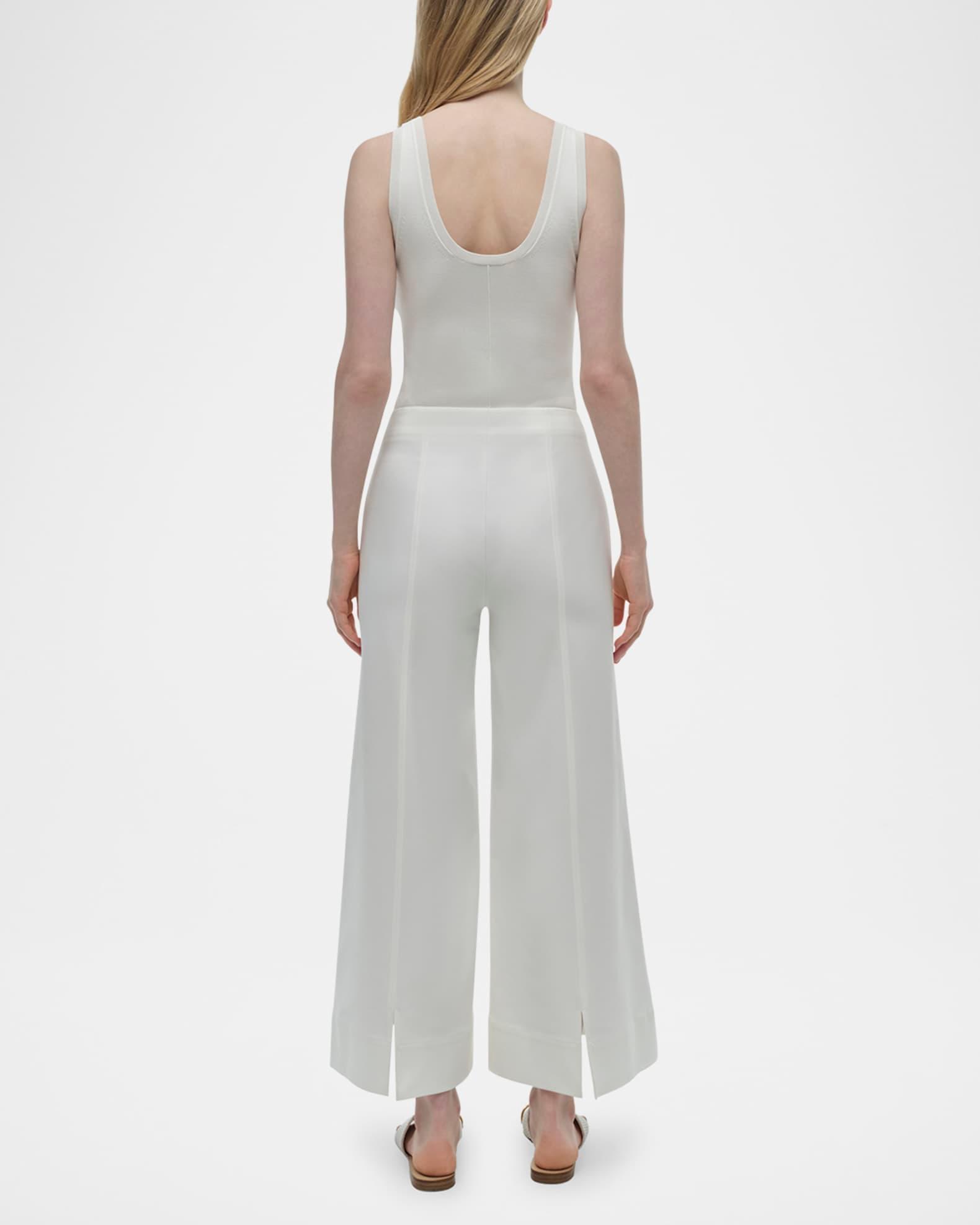Kallin Cropped Wide-Leg Pants Product Image