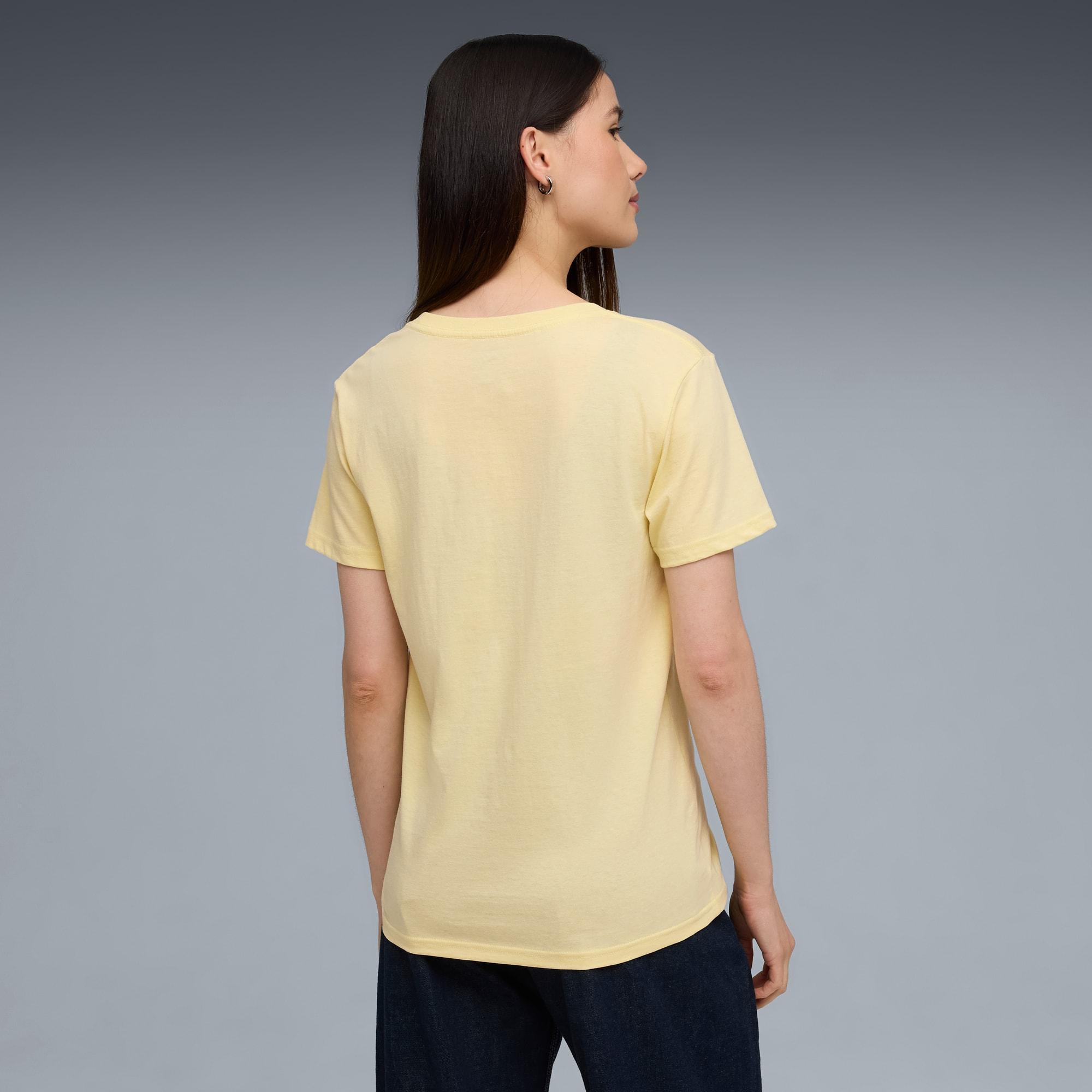 PUMA Graphic Pebble V-Neck T-Shirt Women Product Image