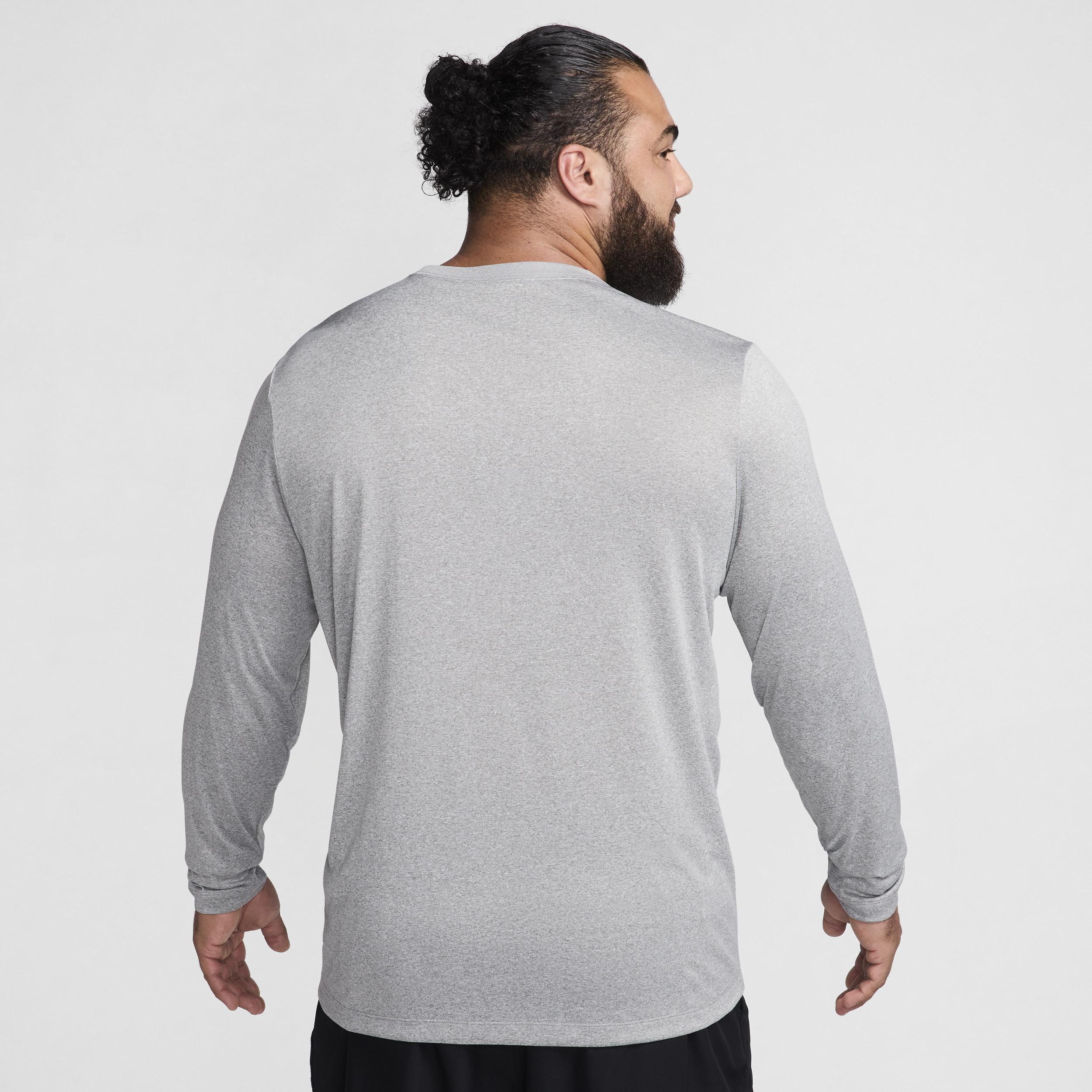 Nike Mens Dri-FIT Legend Long-Sleeve Fitness Top | DX0993-063 Product Image